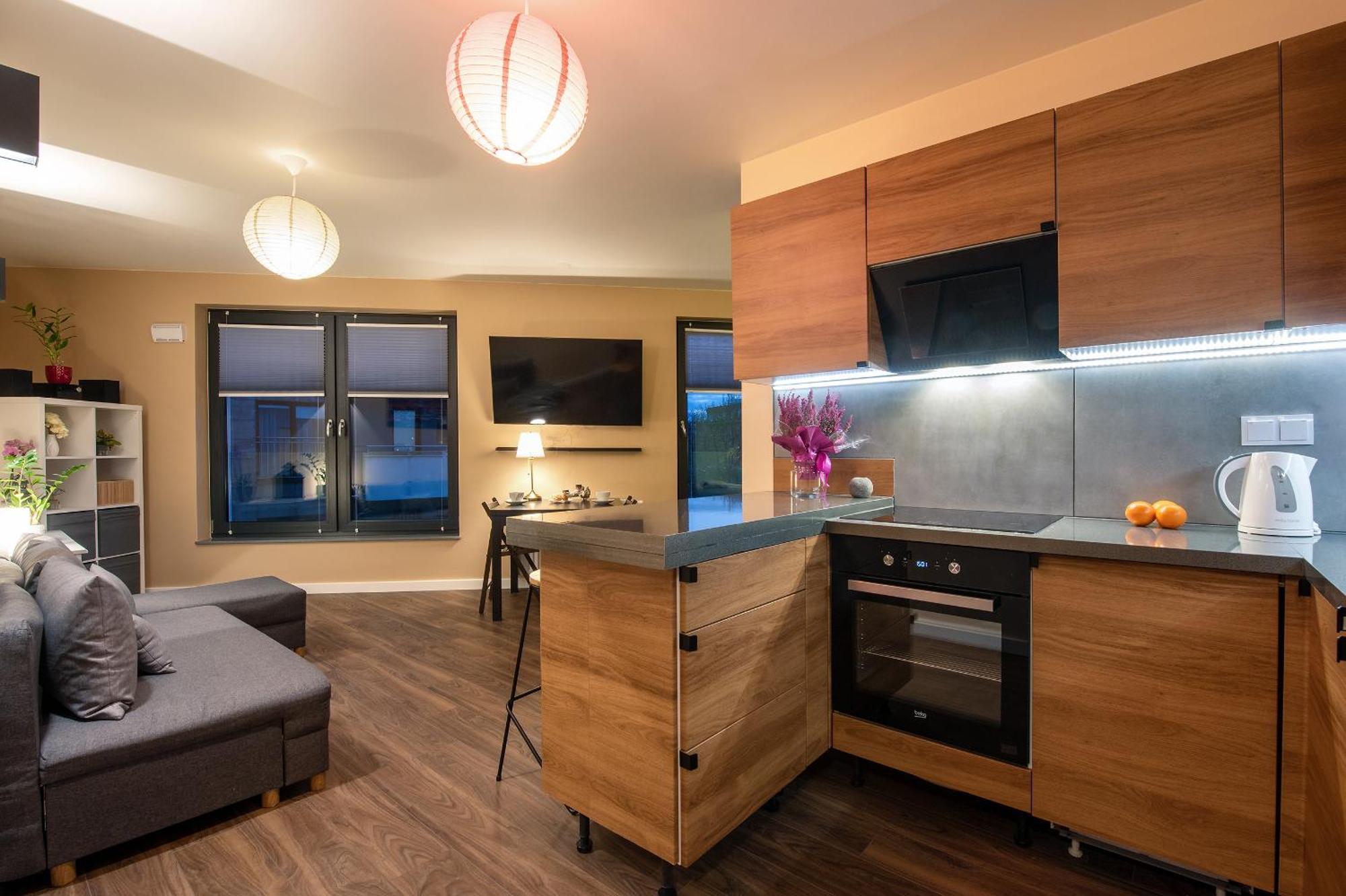 Inpoint Apartments G15 Near Old Town & Kazimierz District & Parking Option Краків Номер фото