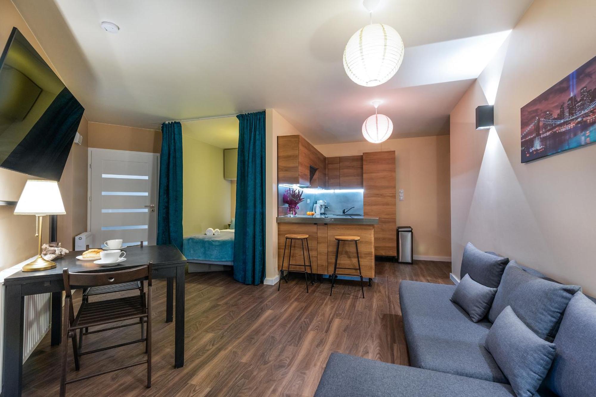 Inpoint Apartments G15 Near Old Town & Kazimierz District & Parking Option Краків Номер фото