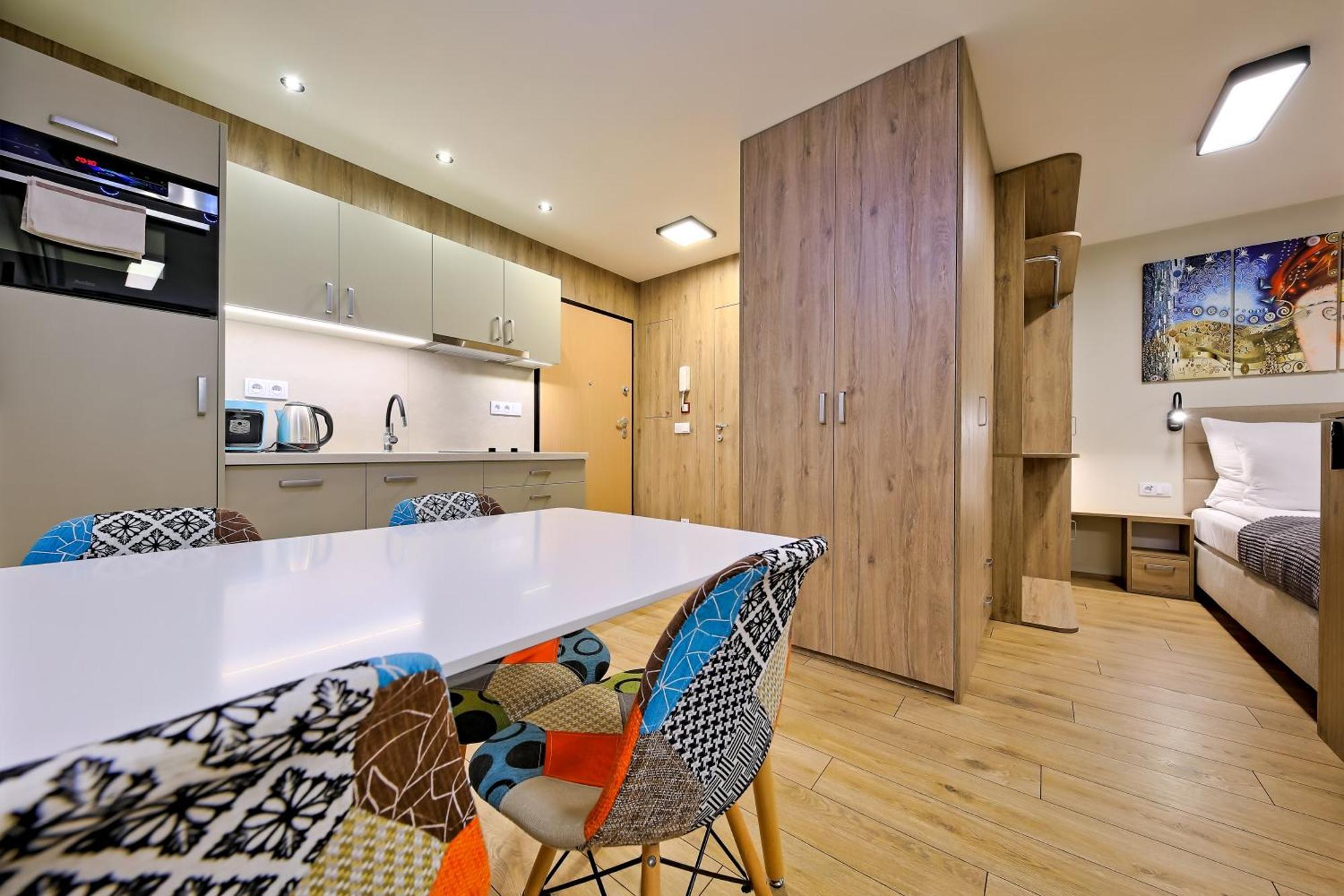 Inpoint Apartments G15 Near Old Town & Kazimierz District & Parking Option Краків Номер фото