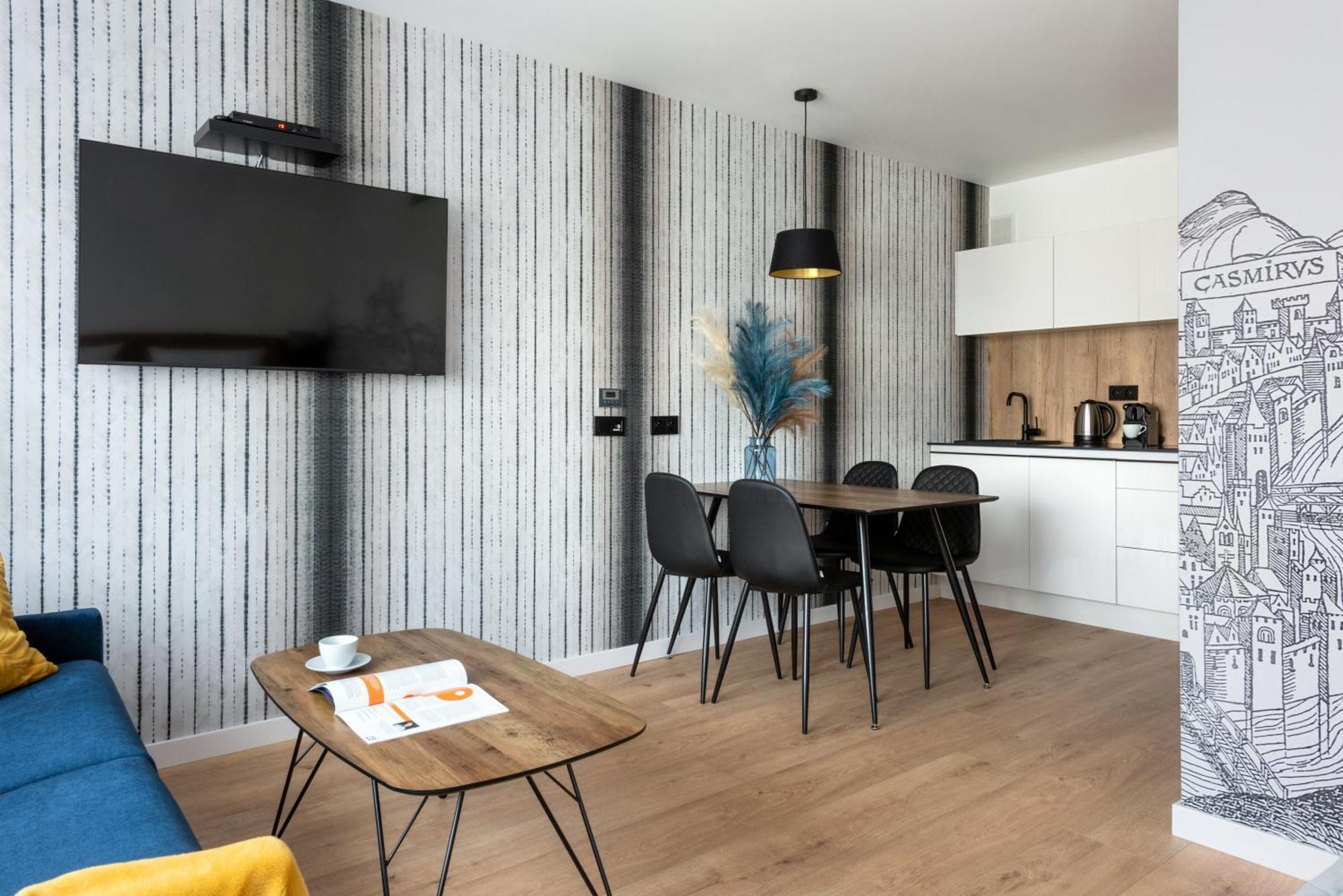 Inpoint Apartments G15 Near Old Town & Kazimierz District & Parking Option Краків Номер фото